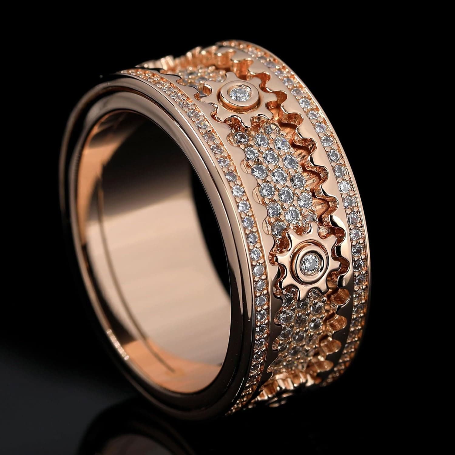 ETERNITY™ - Time & Serenity Ring in Limited Edition + illuminated box