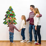 Montessori Weihnachtsbaum aus Filz + LEDs