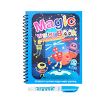Livro mágico para colorir água